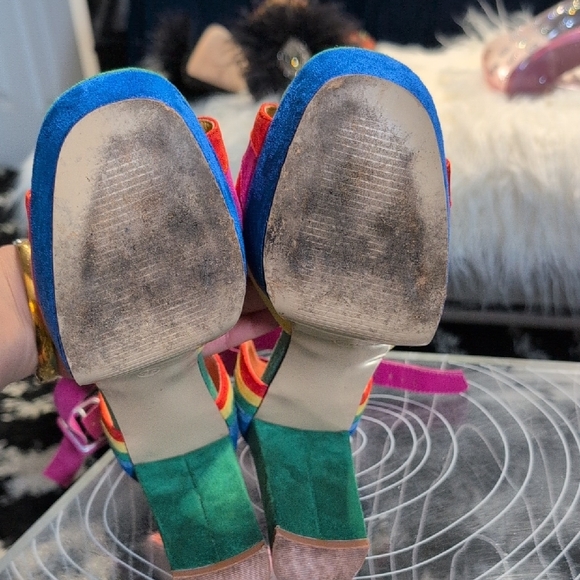 Miista Colorful Strappy Heels - Picture 4 of 4